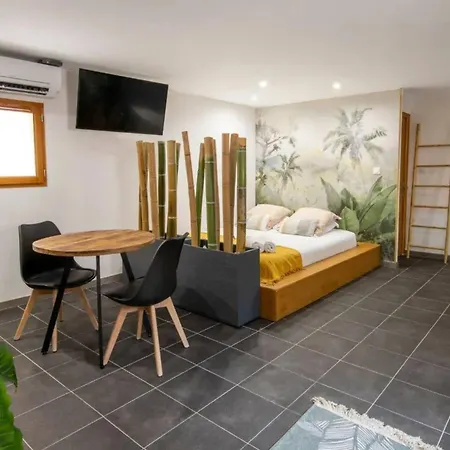 Romantique A Avec Jacuzzi 35m² Apartment *